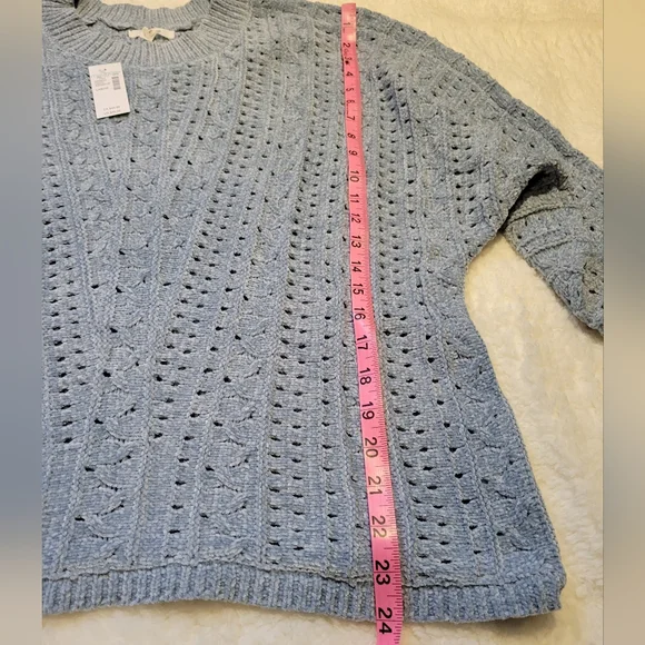 NWT Maurices Women's Blue Sweater - Picture 7 of 10